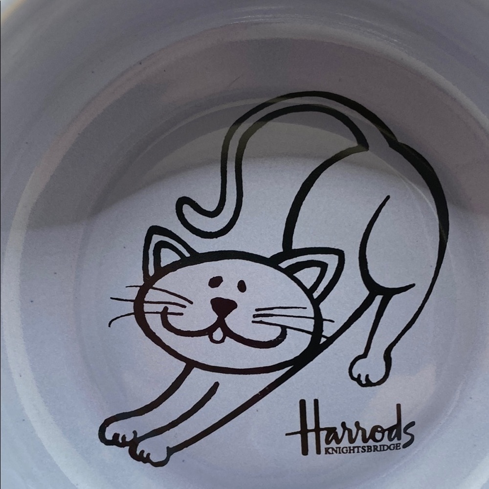 Harrods Cat Bowl